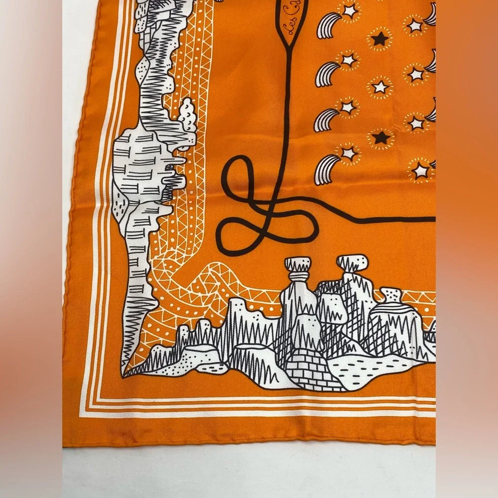 Hermes Les Canyons Etoiles Bandana 55 By Pierre Marie - Picture 11 of 16